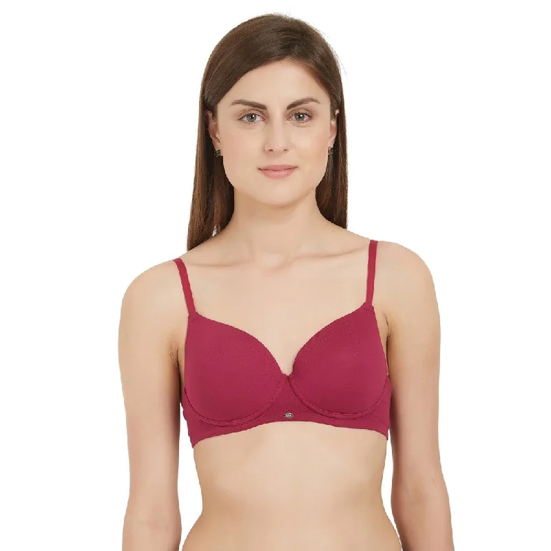 Semi/Medium Coverage Padded Non Wired T-shirt Bra-CB-123 Spandex Blend Rayon Blend Denim Blend Semi/Medium Coverage Padded Non Wired T-shirt Bra-CB-123 Spandex Blend Rayon Blend Denim Blend