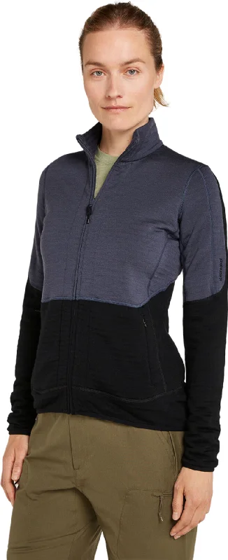 Merino 400 RealFleece Descender Long Sleeve Zip Jacket - Women's|-|Manteau à manches longues et glissière en mérinos 400 RealFleece Descender - Femme Satin Jacket Silk Jacket Chiffon Jacket Merino 400 RealFleece Descender Long Sleeve Zip Jacket - Women's|-|Manteau à manches longues et glissière en mérinos 400 RealFleece Descender - Femme Satin Jacket Silk Jacket Chiffon Jacket