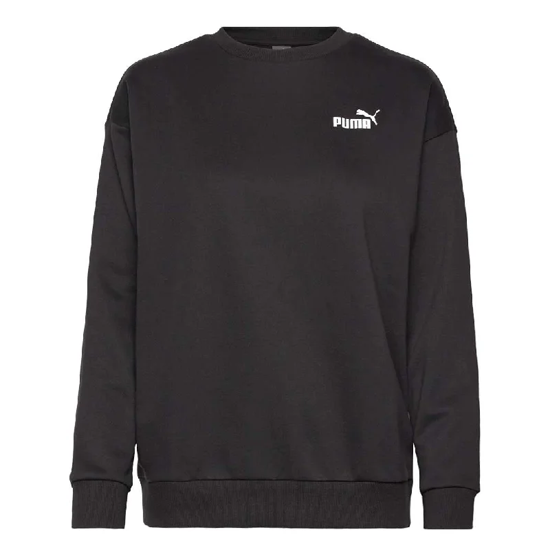 Puma - Women's Essentials Relaxed Small Logo Sweatshirt (681487 01) Hoodie with Drawstring Waist Adjustable Fitted Puma - Women's Essentials Relaxed Small Logo Sweatshirt (681487 01) Hoodie with Drawstring Waist Adjustable Fitted